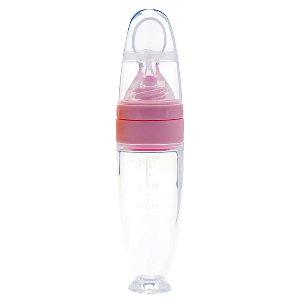 Garrafa de Silicone com Colher dosadora