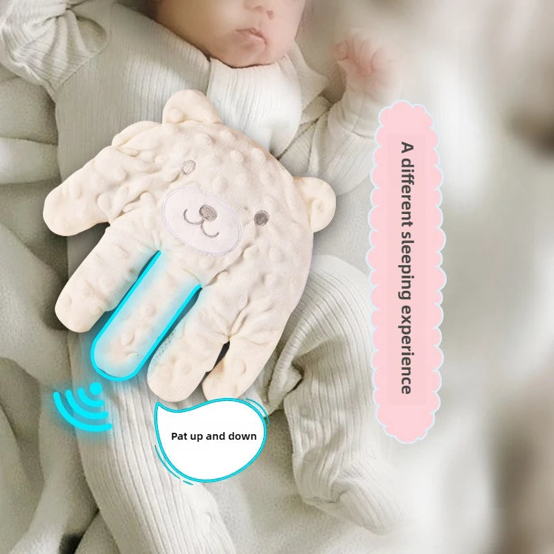 Urso Calmante Anti-Cólica com Vibração e Controle Remoto | Sono Tranquilo do Bebê